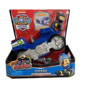 Nickelodeon Paw Patrol Chase Deluxe Vehicle - Moto Pups  Pop A Wheelie Ages 3+